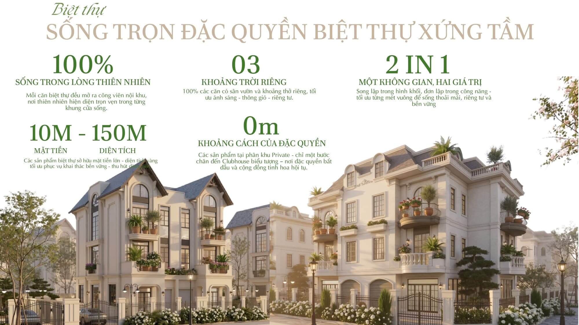 biệt thự dự án pearl rivera hà nội
