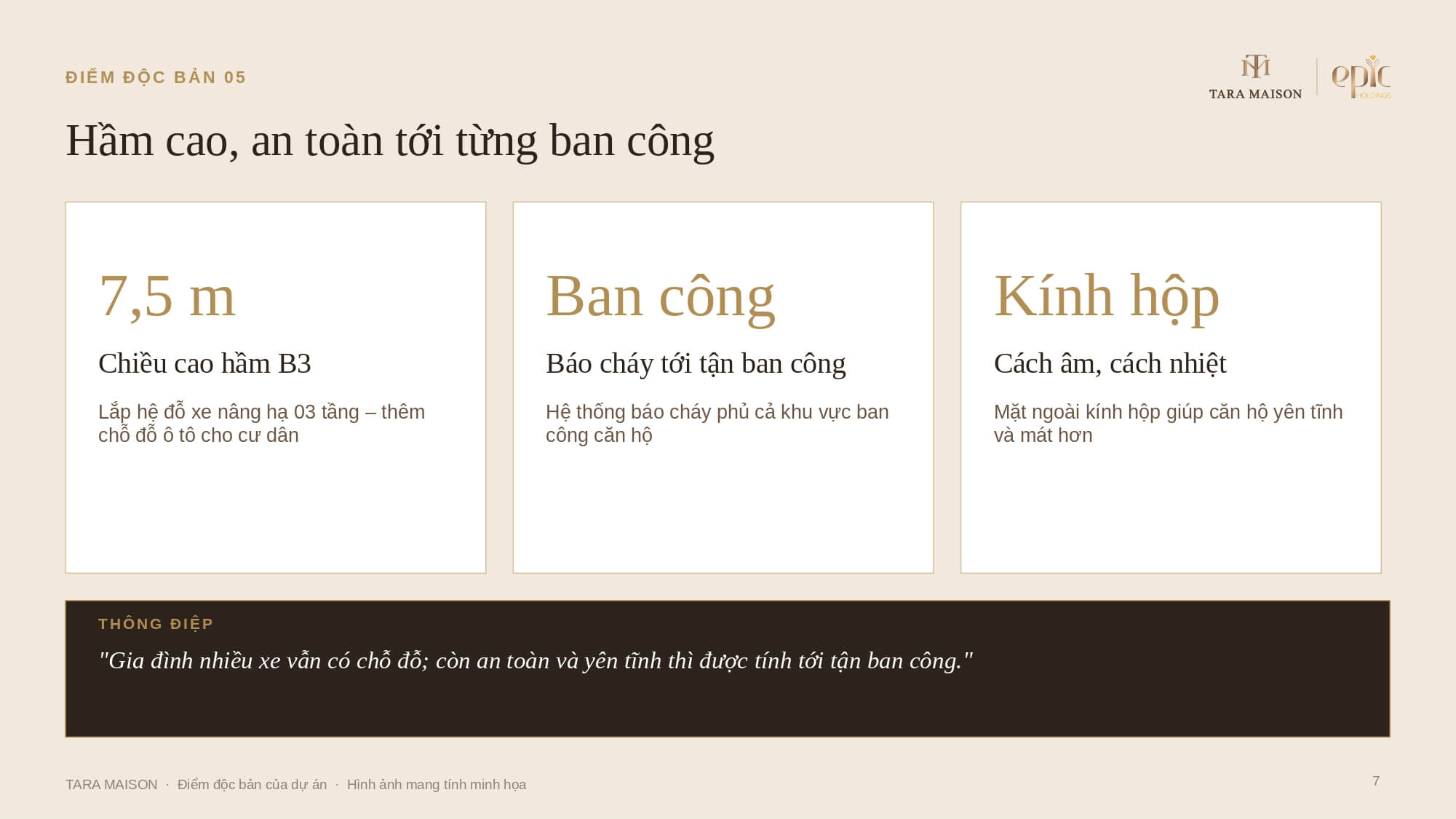 điểm độc bản dự án tara maison mỹ đình