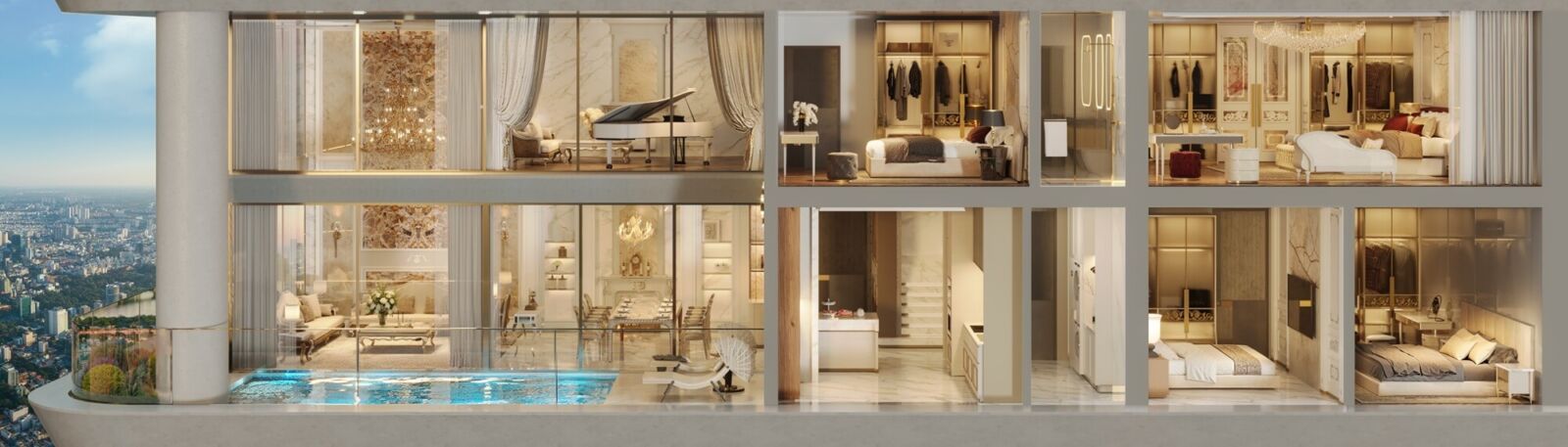 duplex rivea residences hà nội