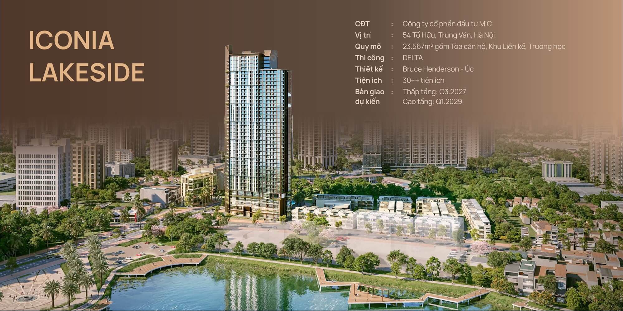 dự án iconia lakeside tố hữu hà nội