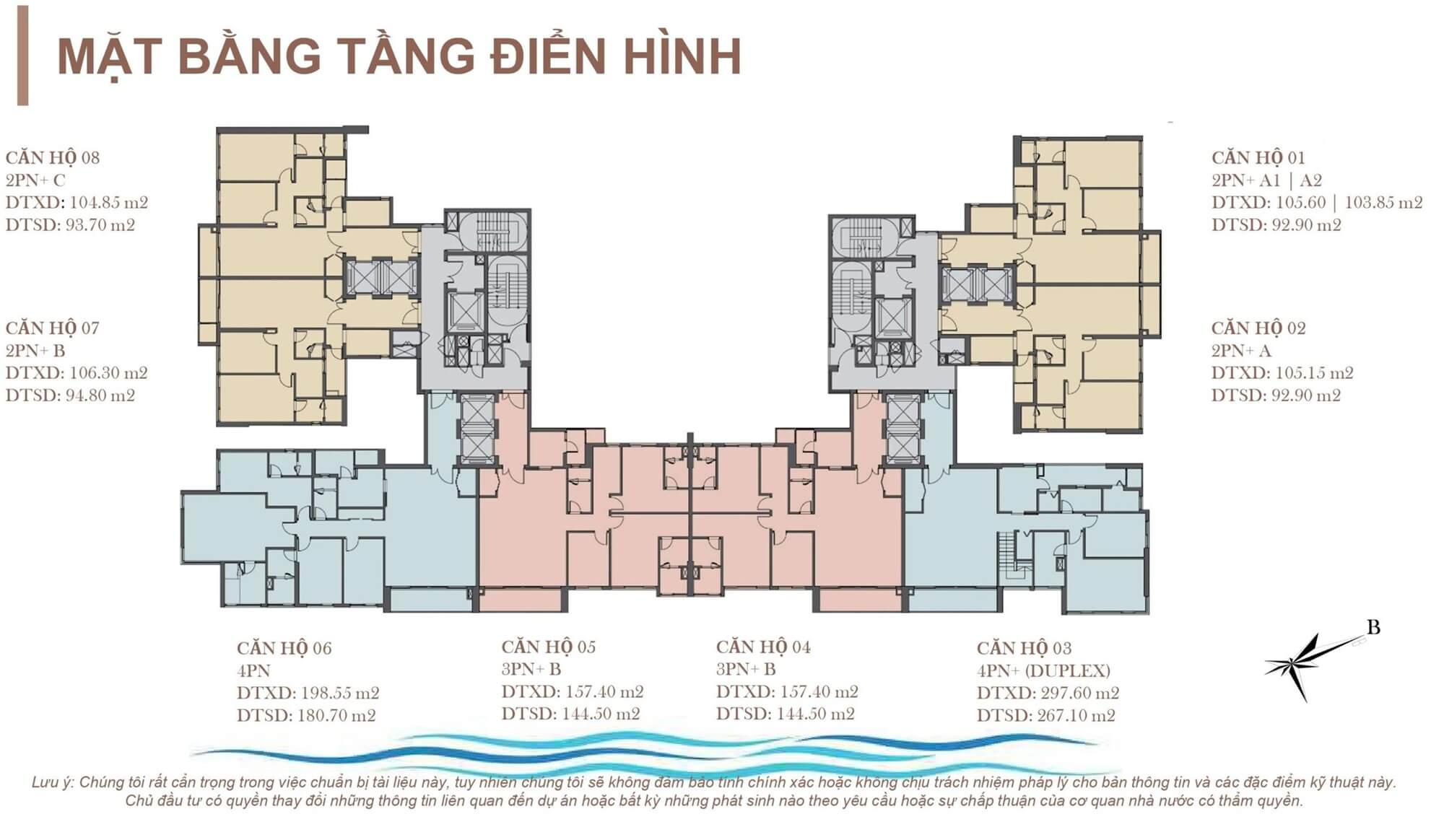mặt bằng dự án maison privée ciputra capitaland