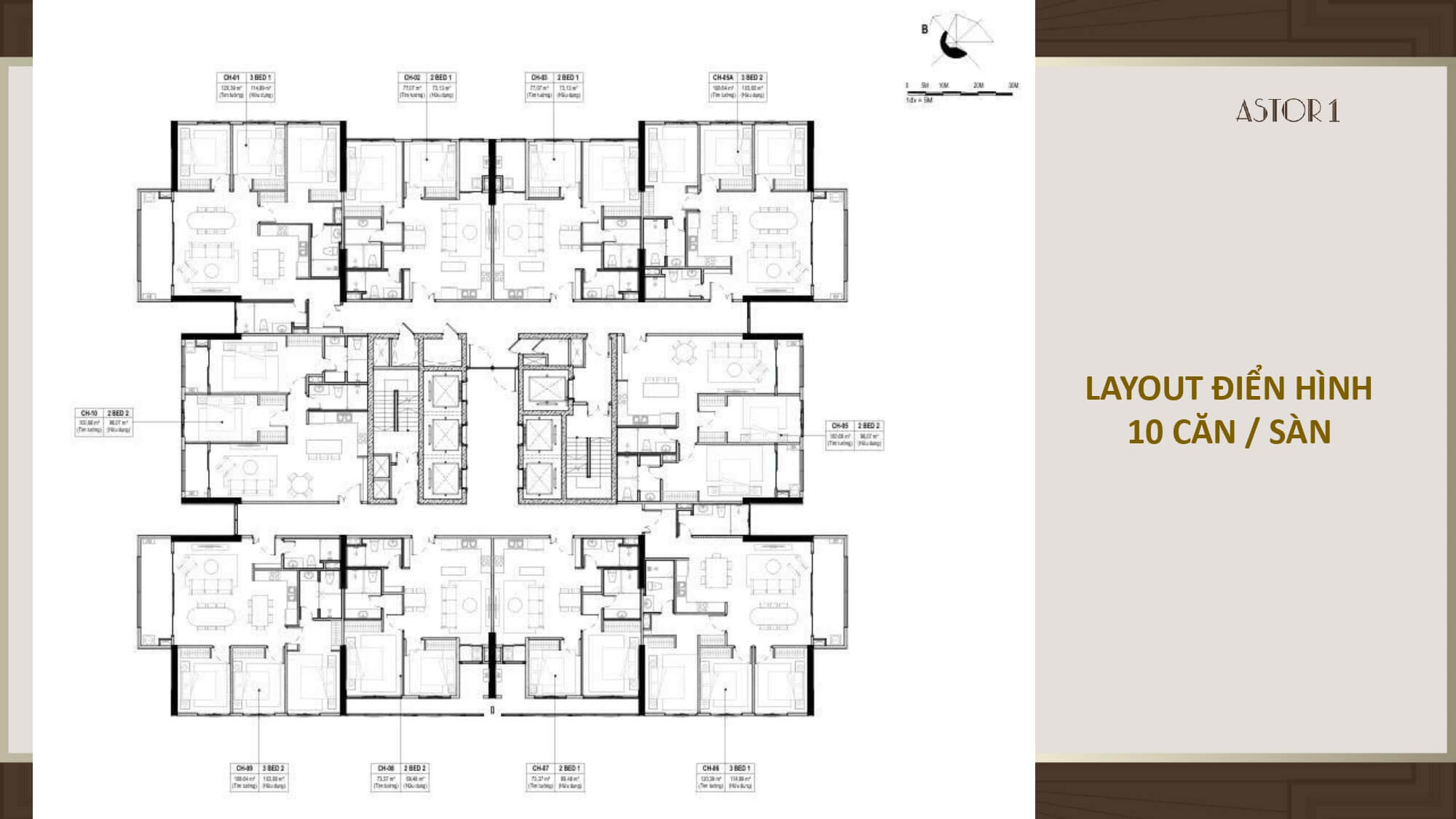 mặt bằng dự án astor 1 ia25 ciputra