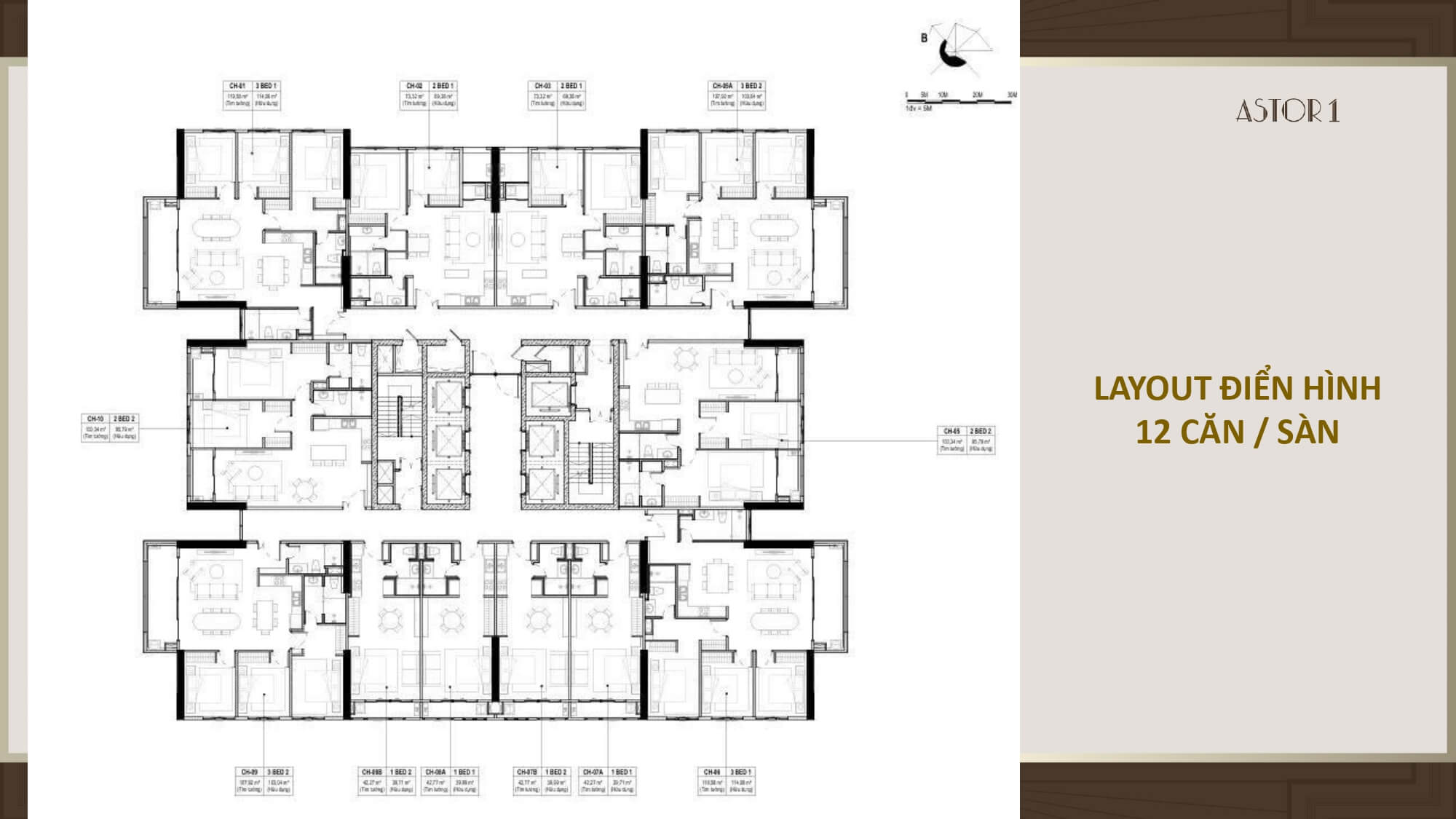 mặt bằng dự án astor 1 ia25 ciputra