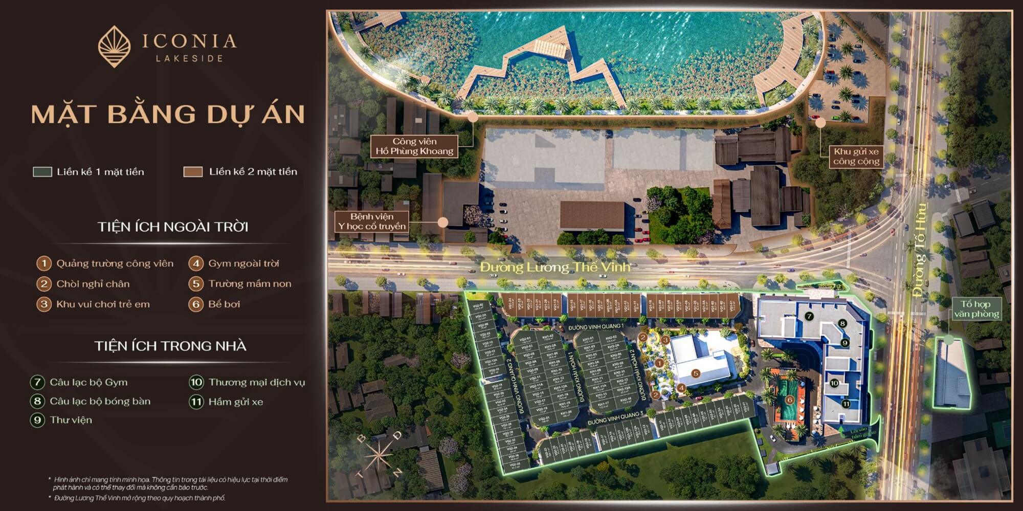 mặt bằng dự án iconia lakeside tố hữu hà nội