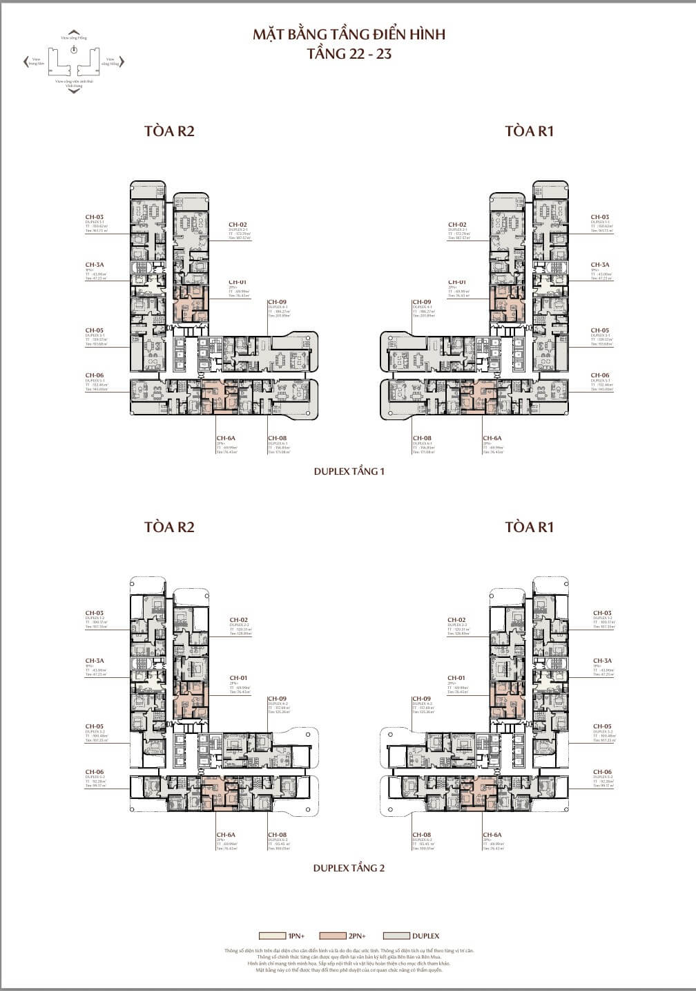 mặt bằng dự án rivea residences vĩnh hưng hoàng mai
