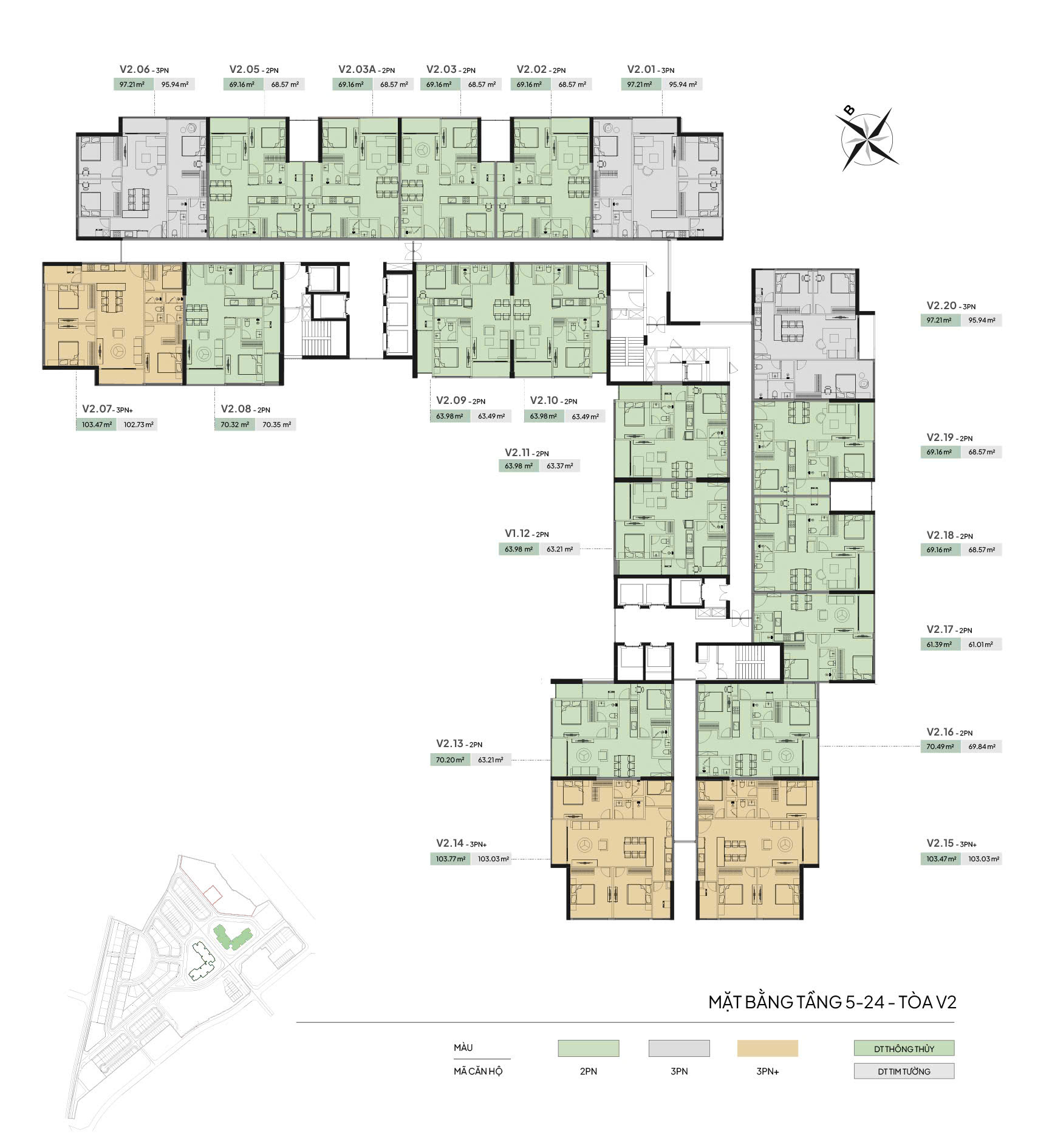 mặt bằng dự án vista văn la hà đông