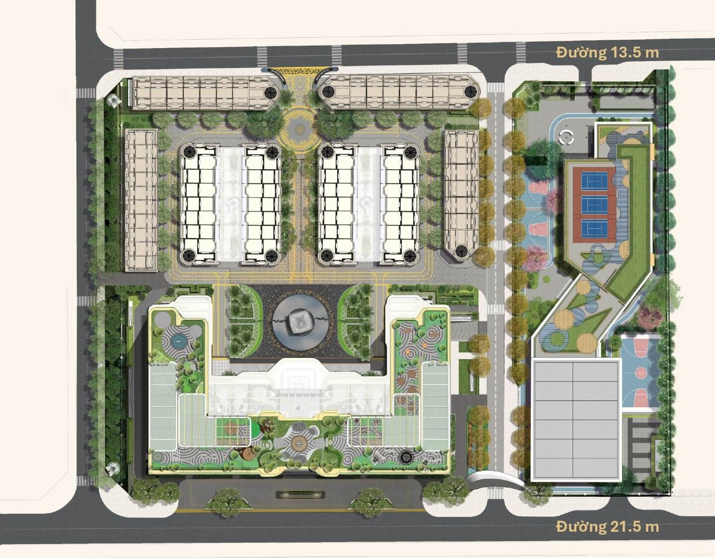 mặt bằng dự án rivea hanoi vĩnh hưng hoàng mai