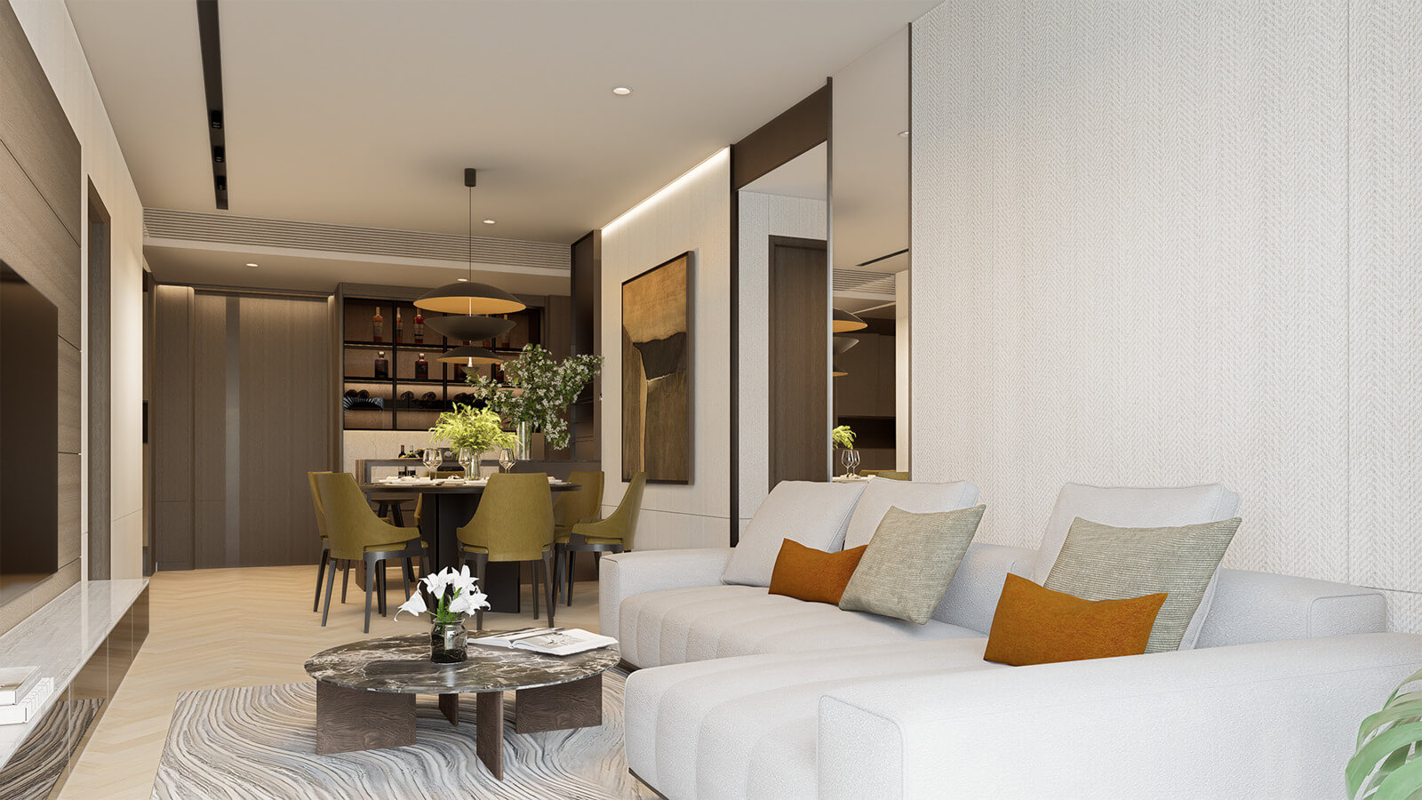 nội thất căn hộ mandarin garden 3 yên sở hà nội