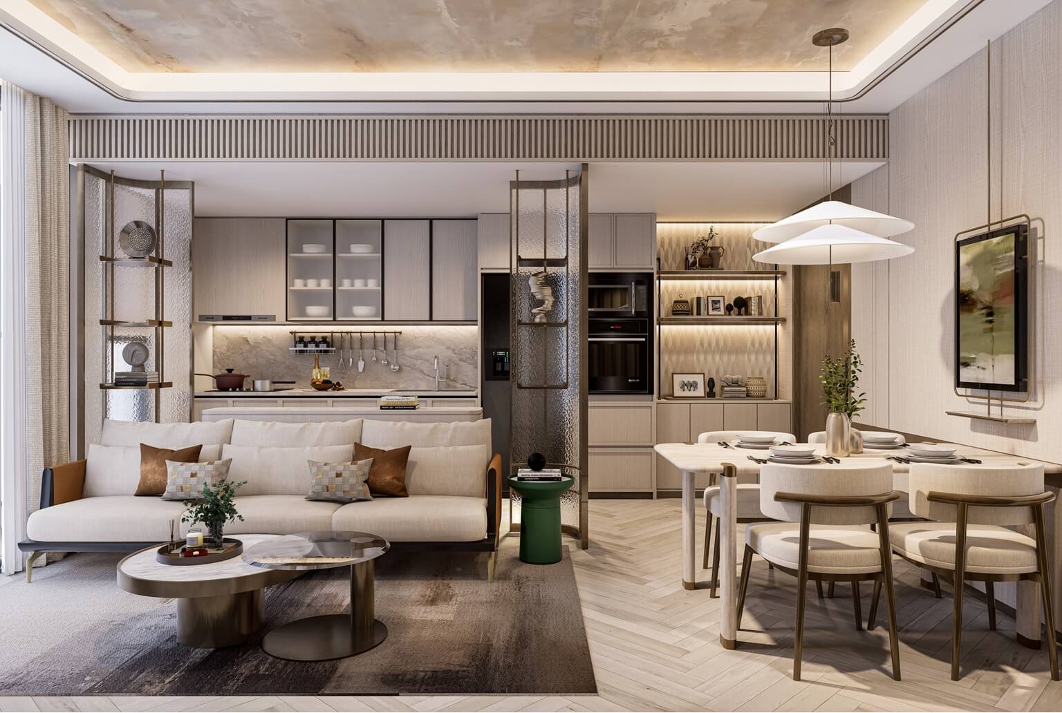 nội thất căn hộ rivea hanoi vĩnh hưng hoàng mai