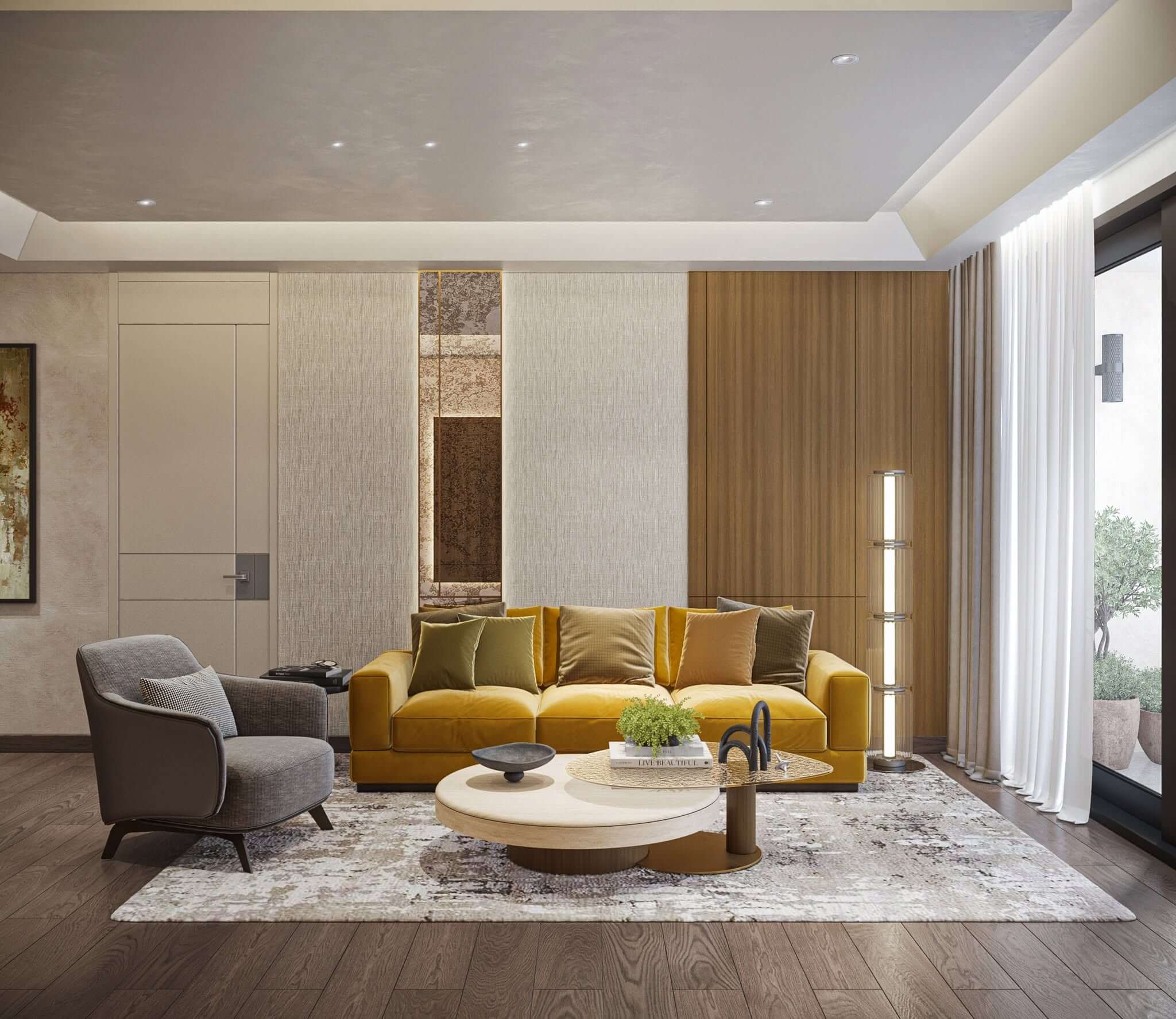 nội thất căn hộ tara maison mỹ đình