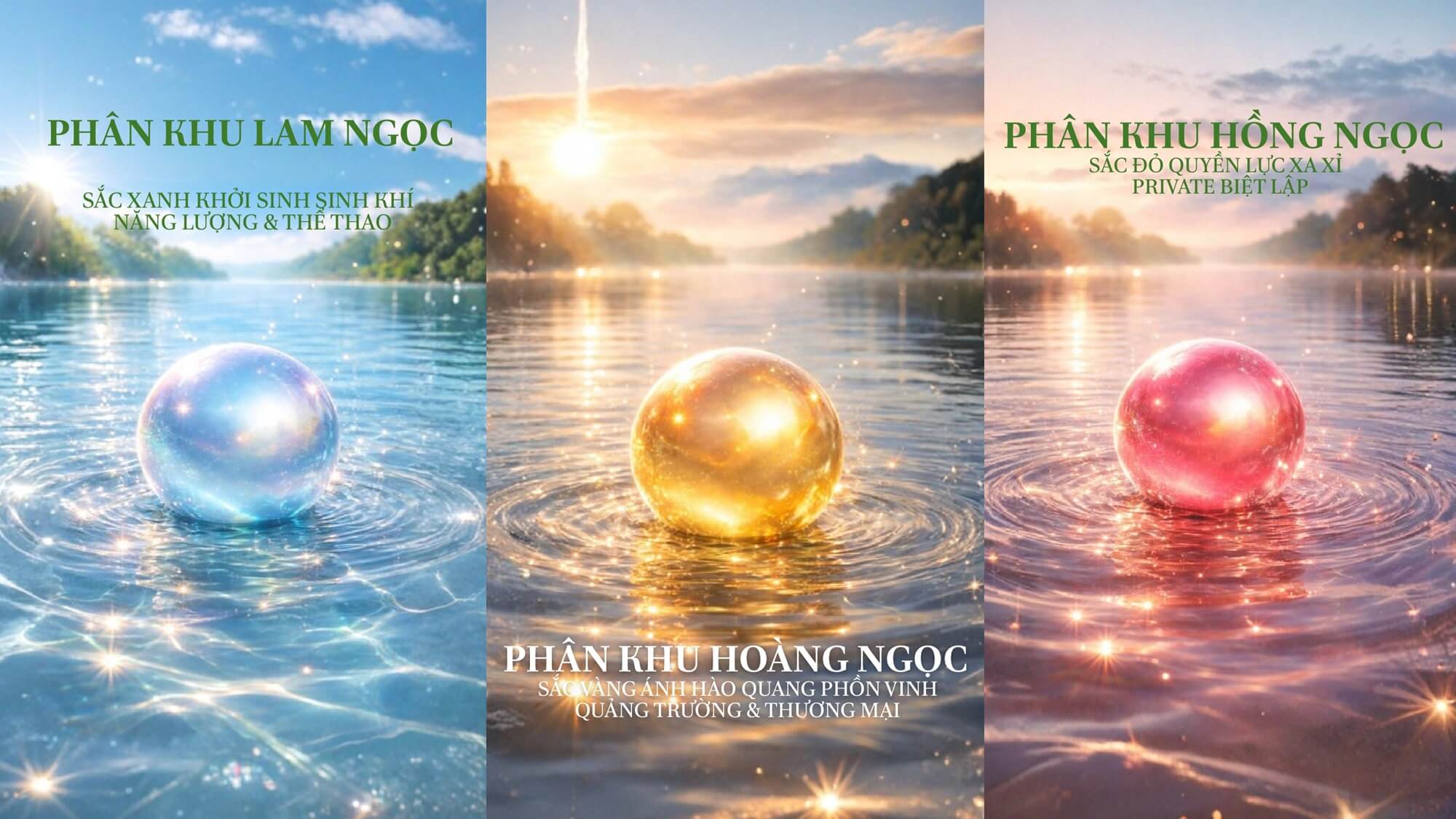 mặt bằng phân khu dự án pearl rivera hà nội