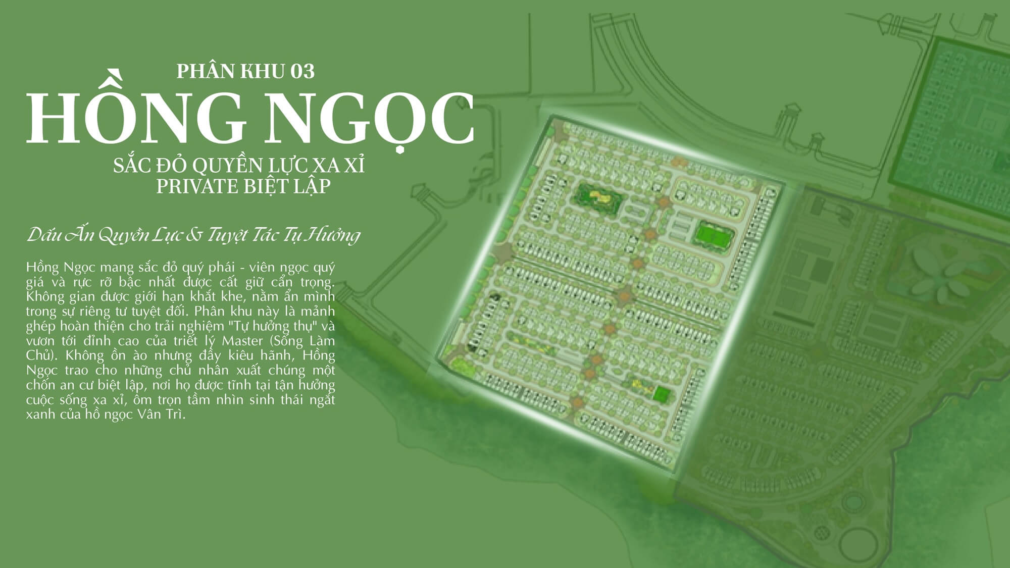 mặt bằng phân khu dự án pearl rivera hà nội