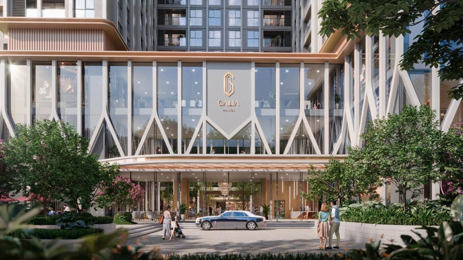 Shophouse chân đế Galia Hanoi Yên Sở Hoàng Mai