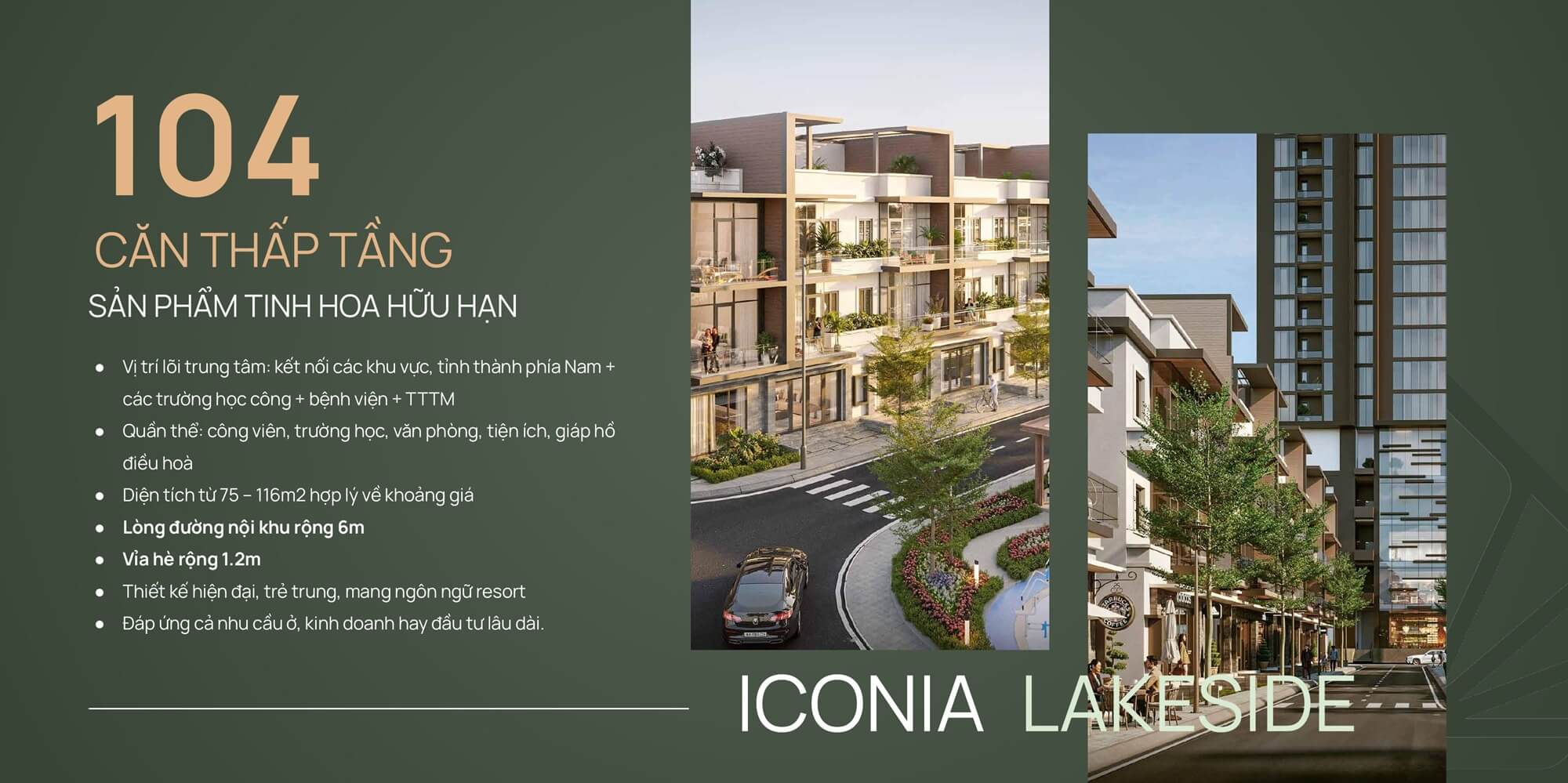 thấp tầng dự án iconia lakeside tố hữu hà nội