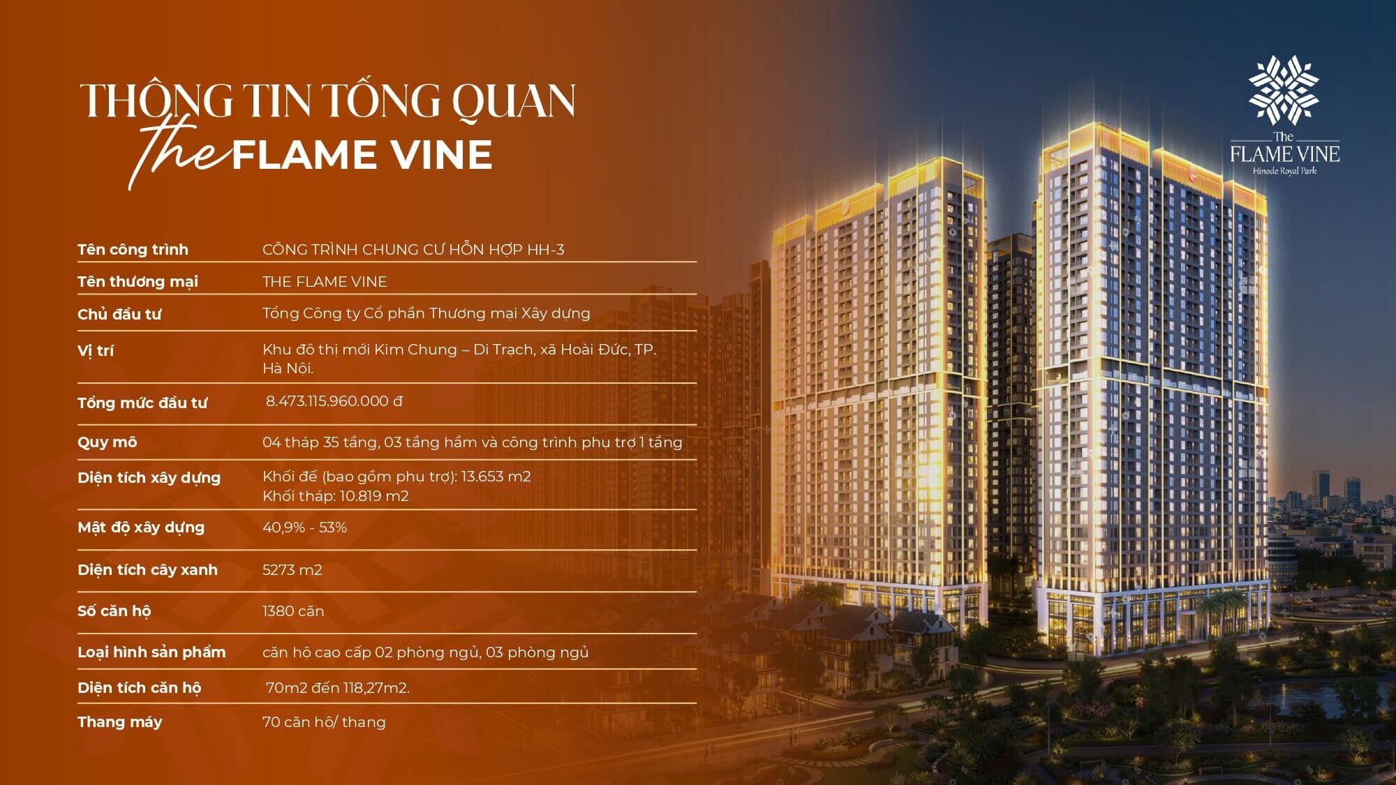 dự án the flame vine