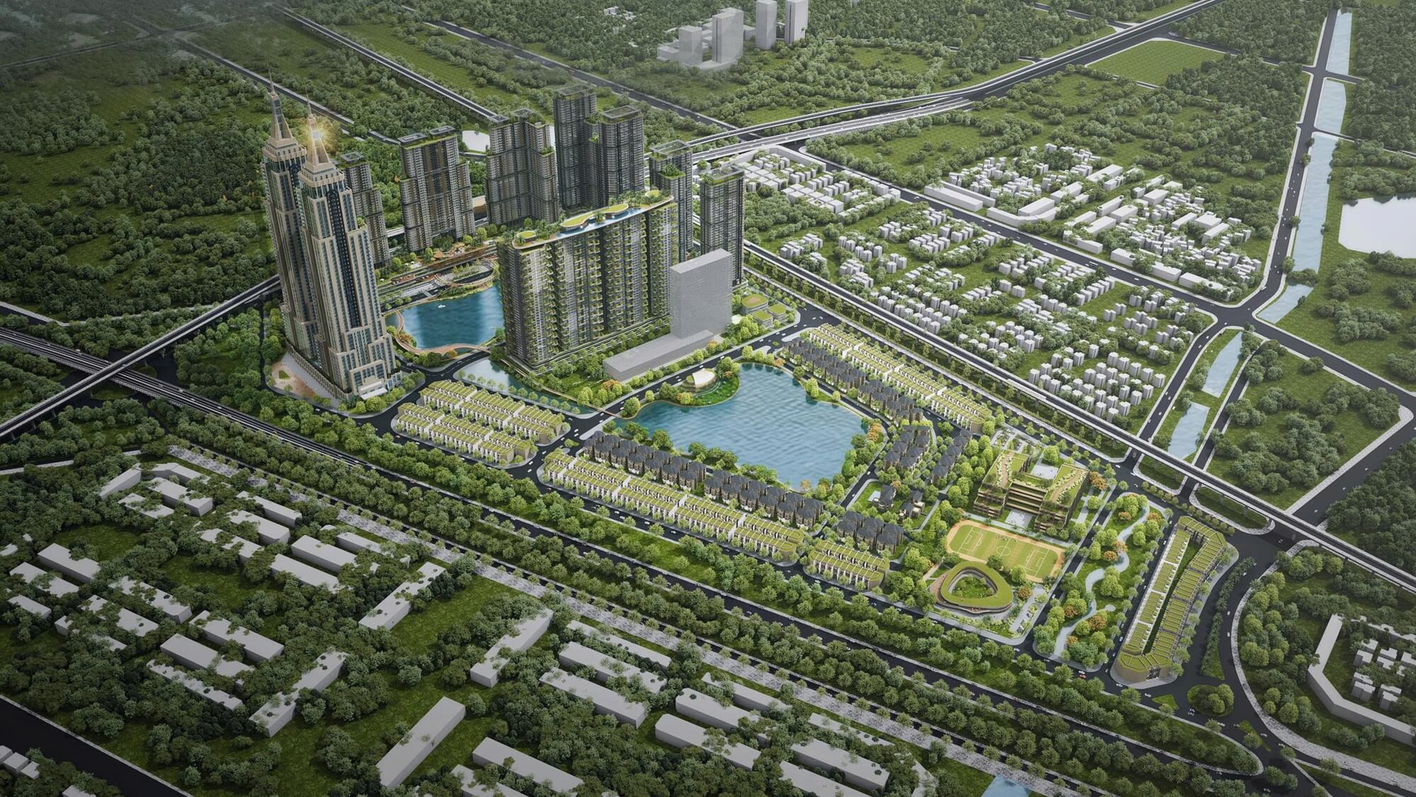 dự án the intercentral đông anh hà nội