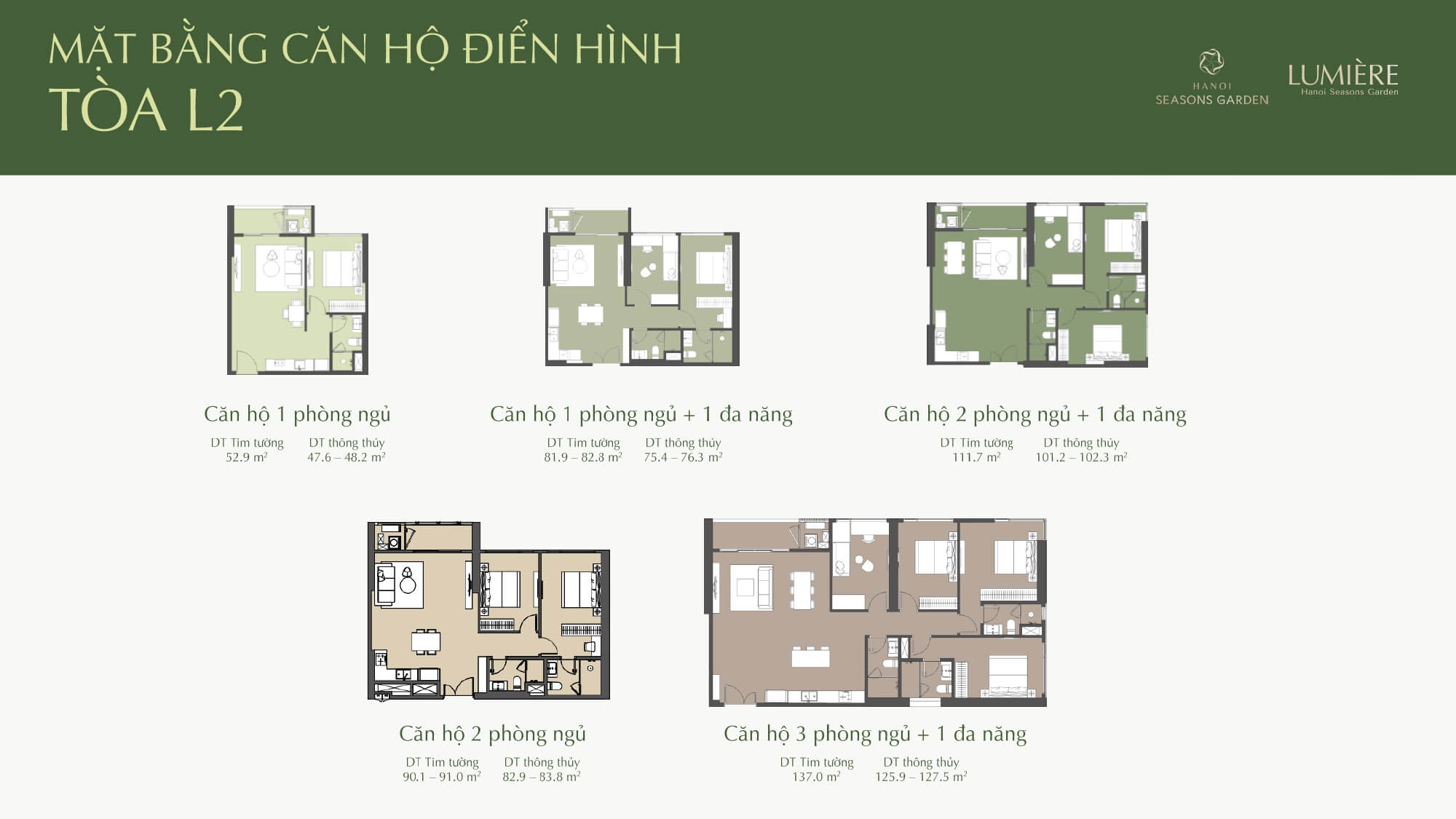 thiết kế căn hộ lumiere hanoi seasons garden nguyễn trãi tòa L2
