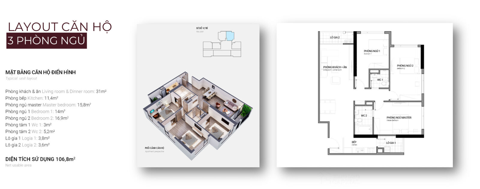 thiết kế căn hộ metropoli5 nam an khánh