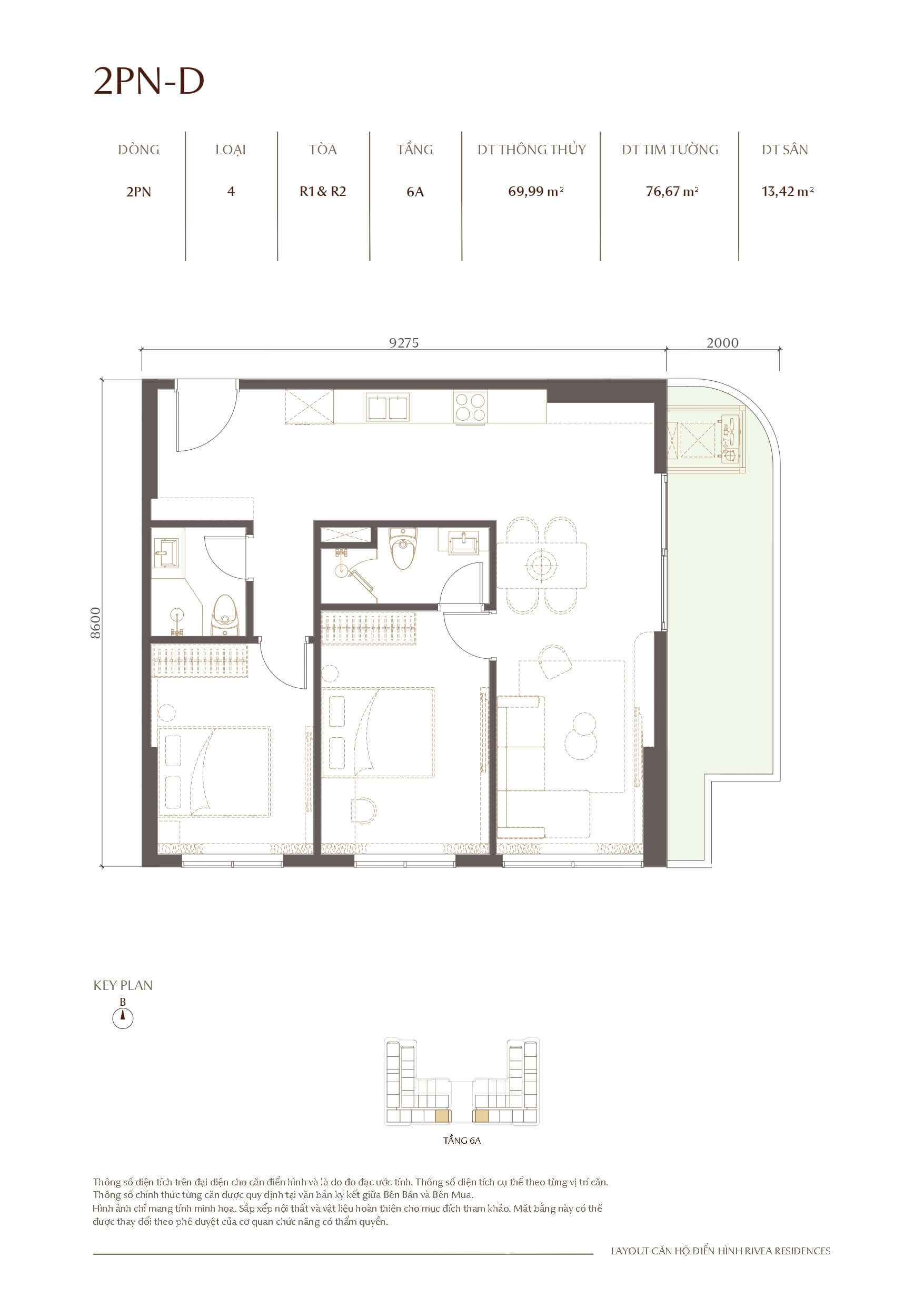 thiết kế căn hộ rivea residences hà nội