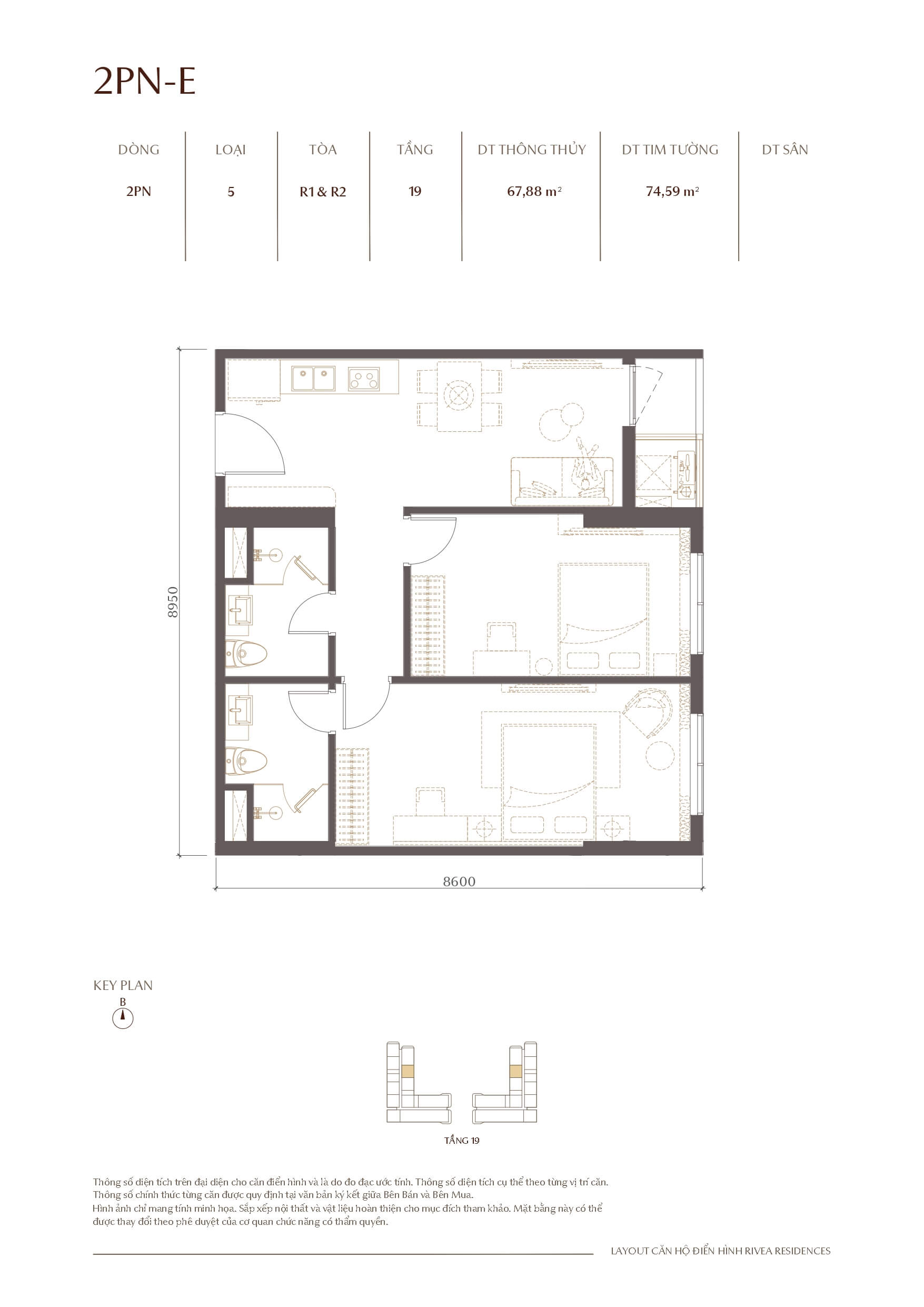 thiết kế căn hộ rivea residences hà nội
