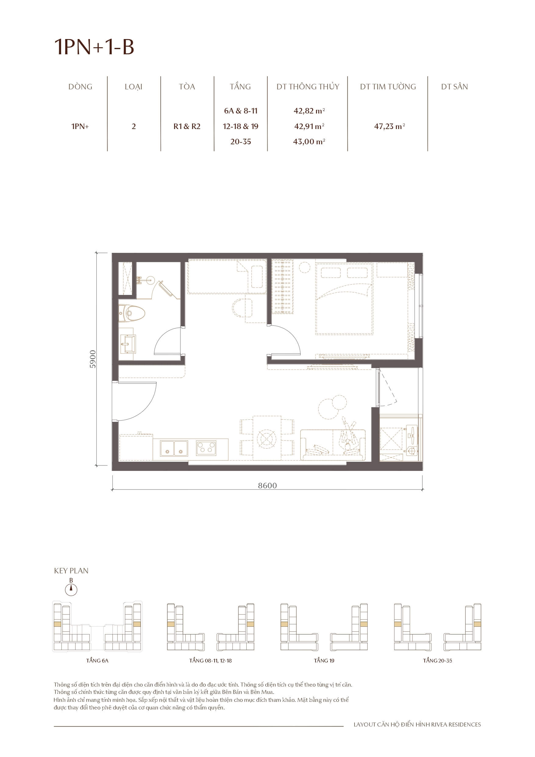 thiết kế căn hộ rivea residences hà nội