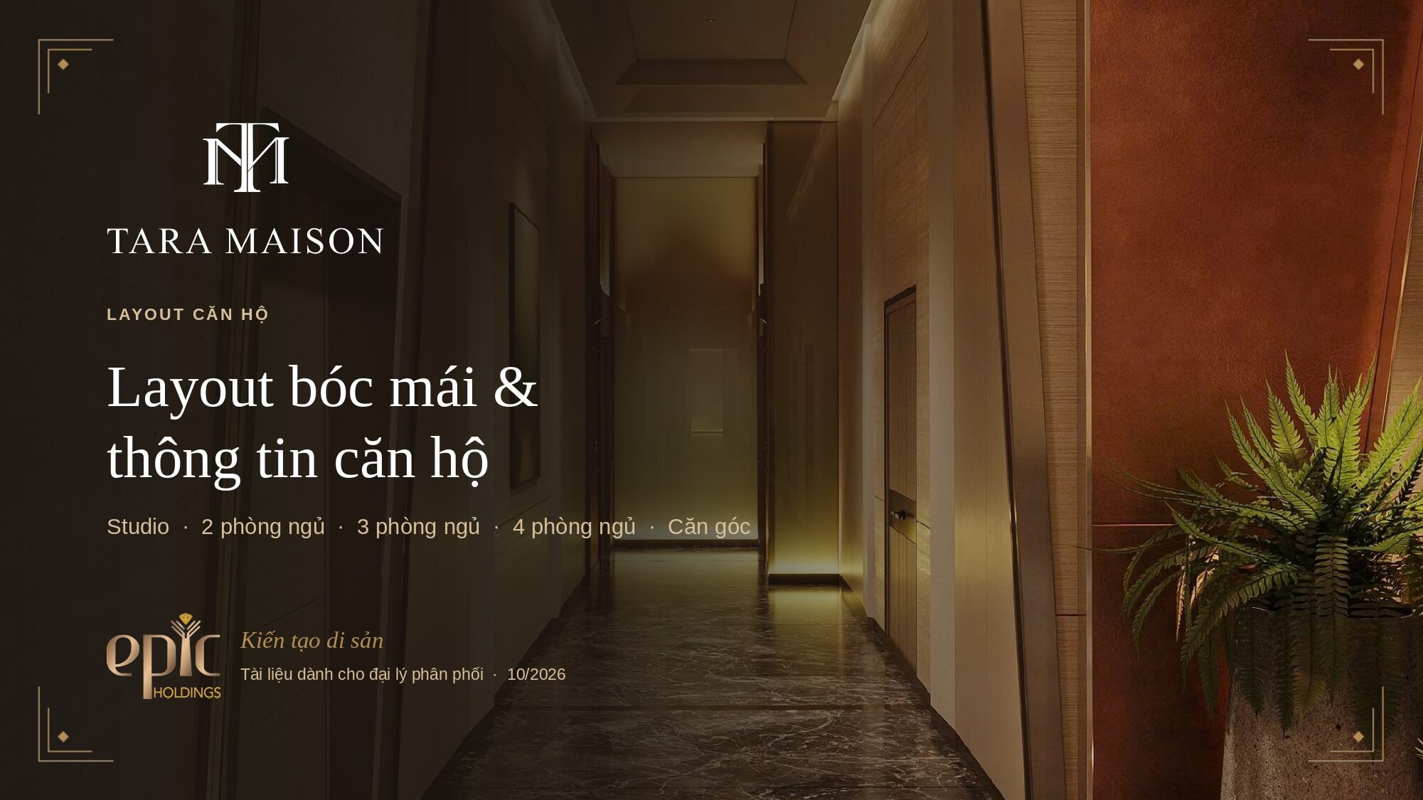 thiết kế căn hộ tara maison mỹ đình