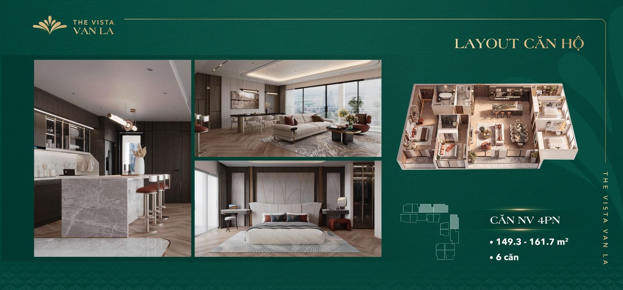 thiết kế căn hộ the vista văn la hà đông