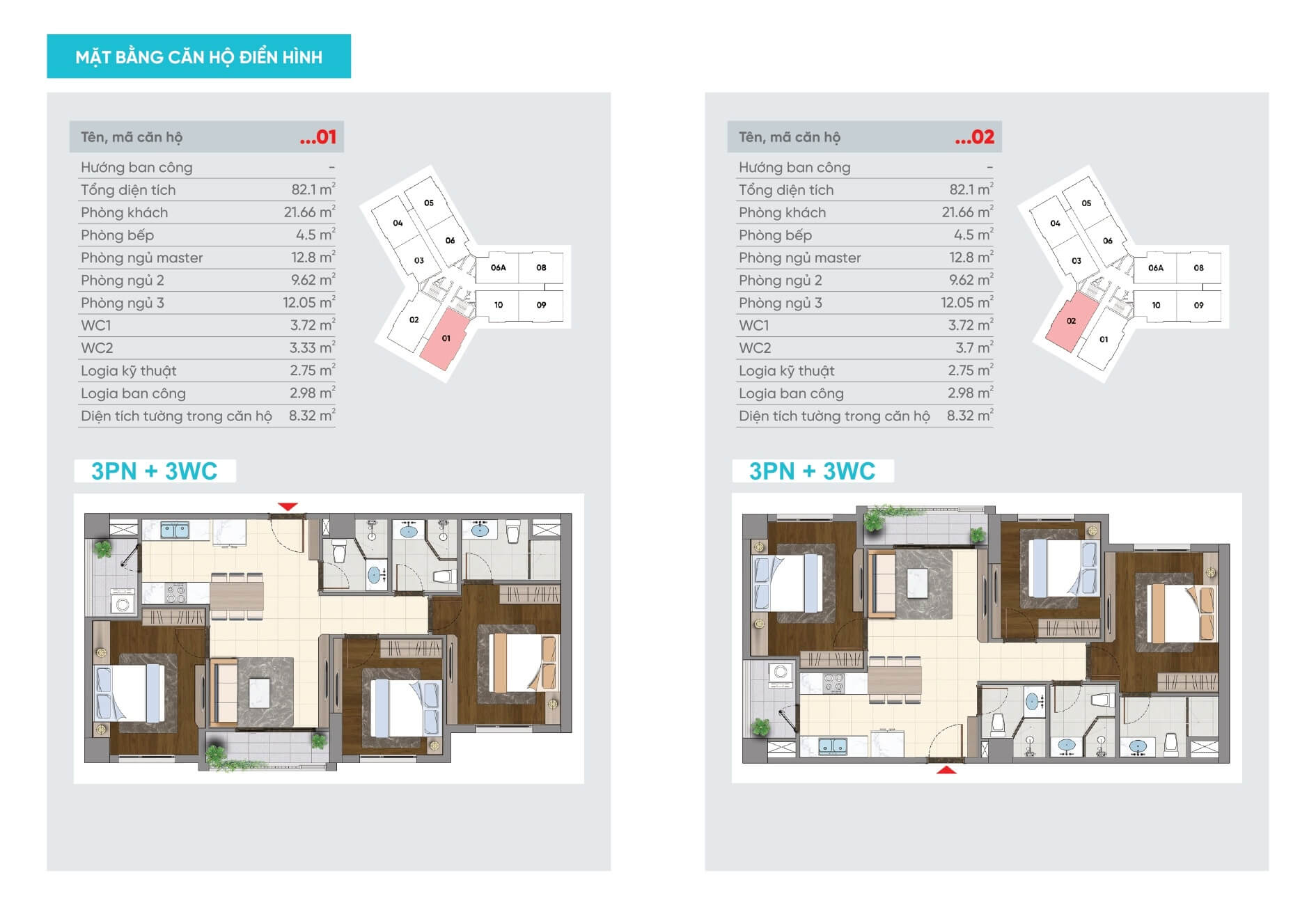 thiết kế căn hộ viha flora yên sở