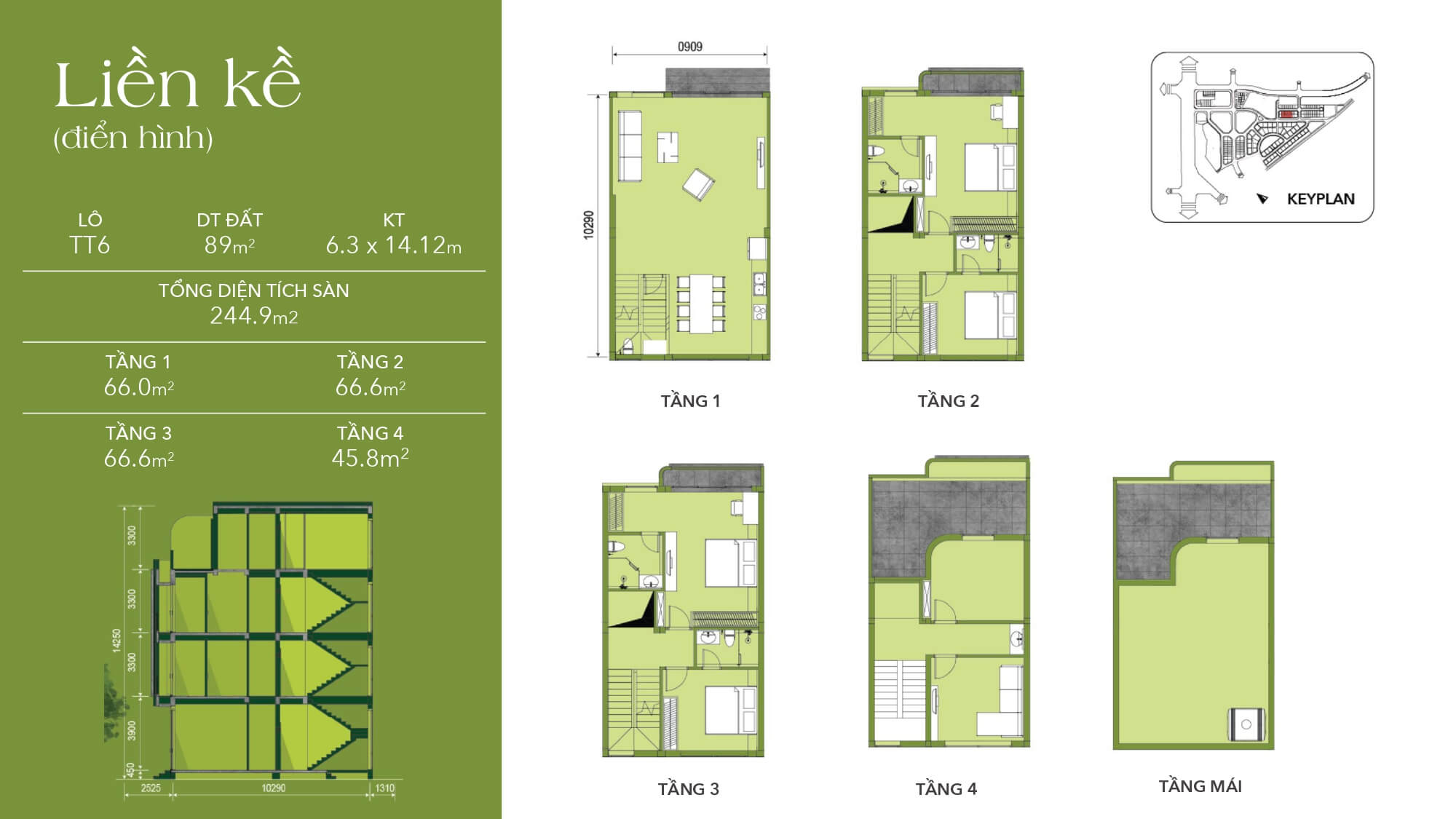 thiết kế liền kề urban green oasis văn la hà đông