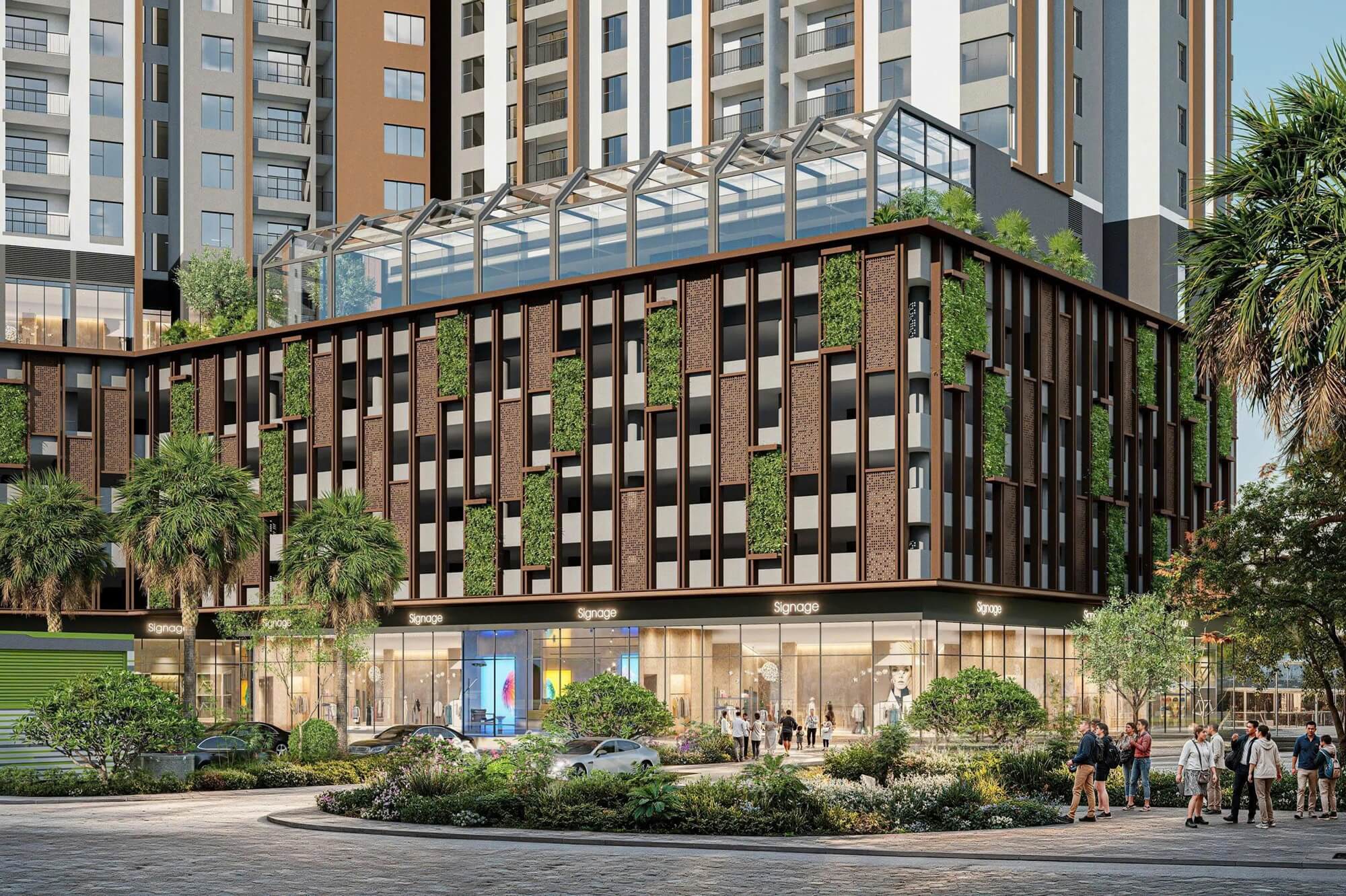 tiện ích dự án gamuda central park yên sở