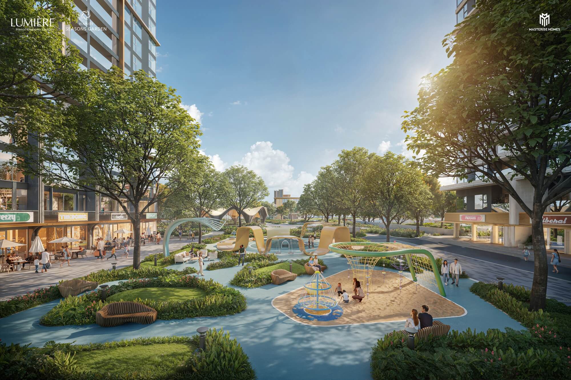 tiện ích dự án hanoi seasons garden nguyễn trãi