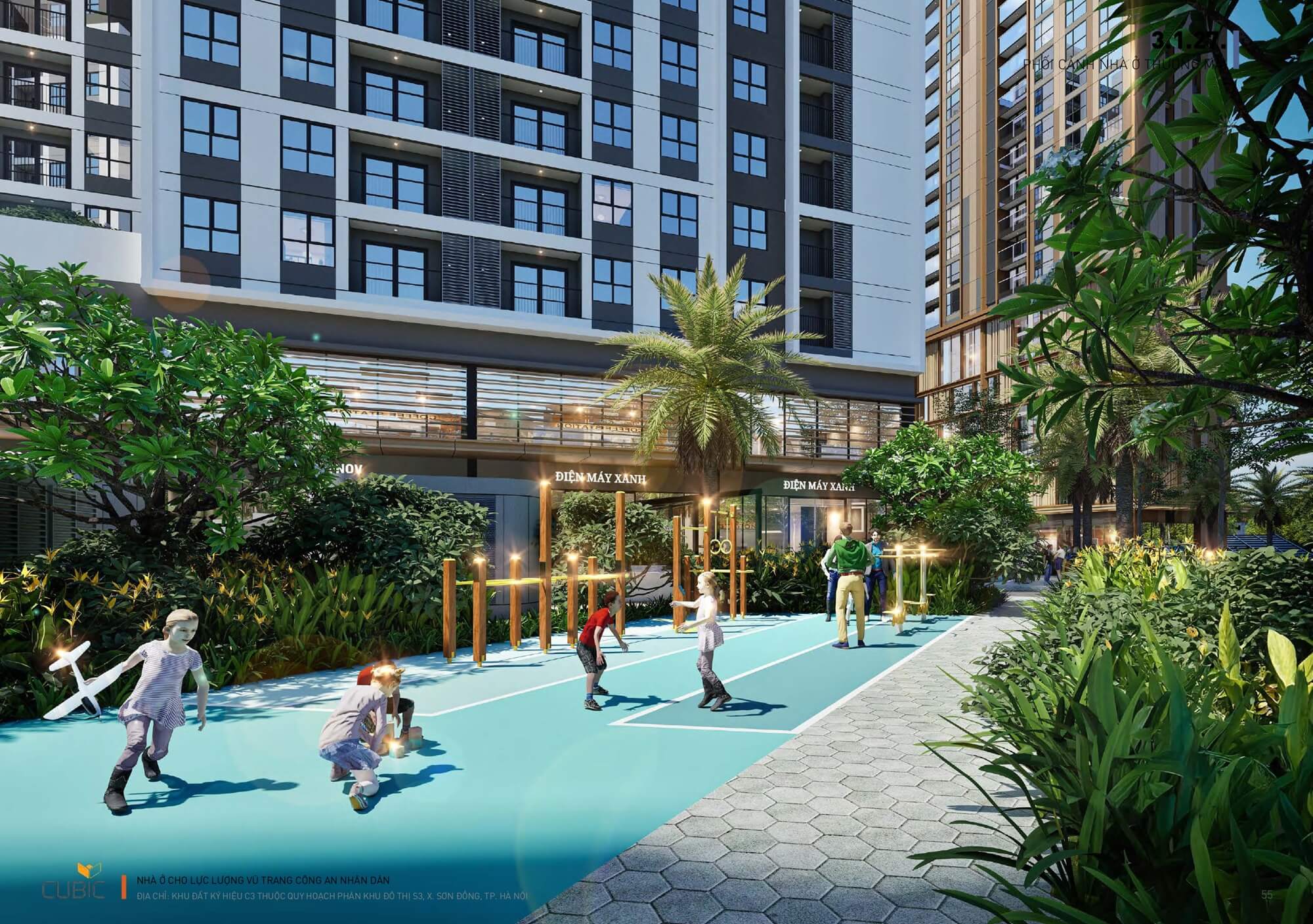 tiện ích dự án metro tower an khánh sơn đồng