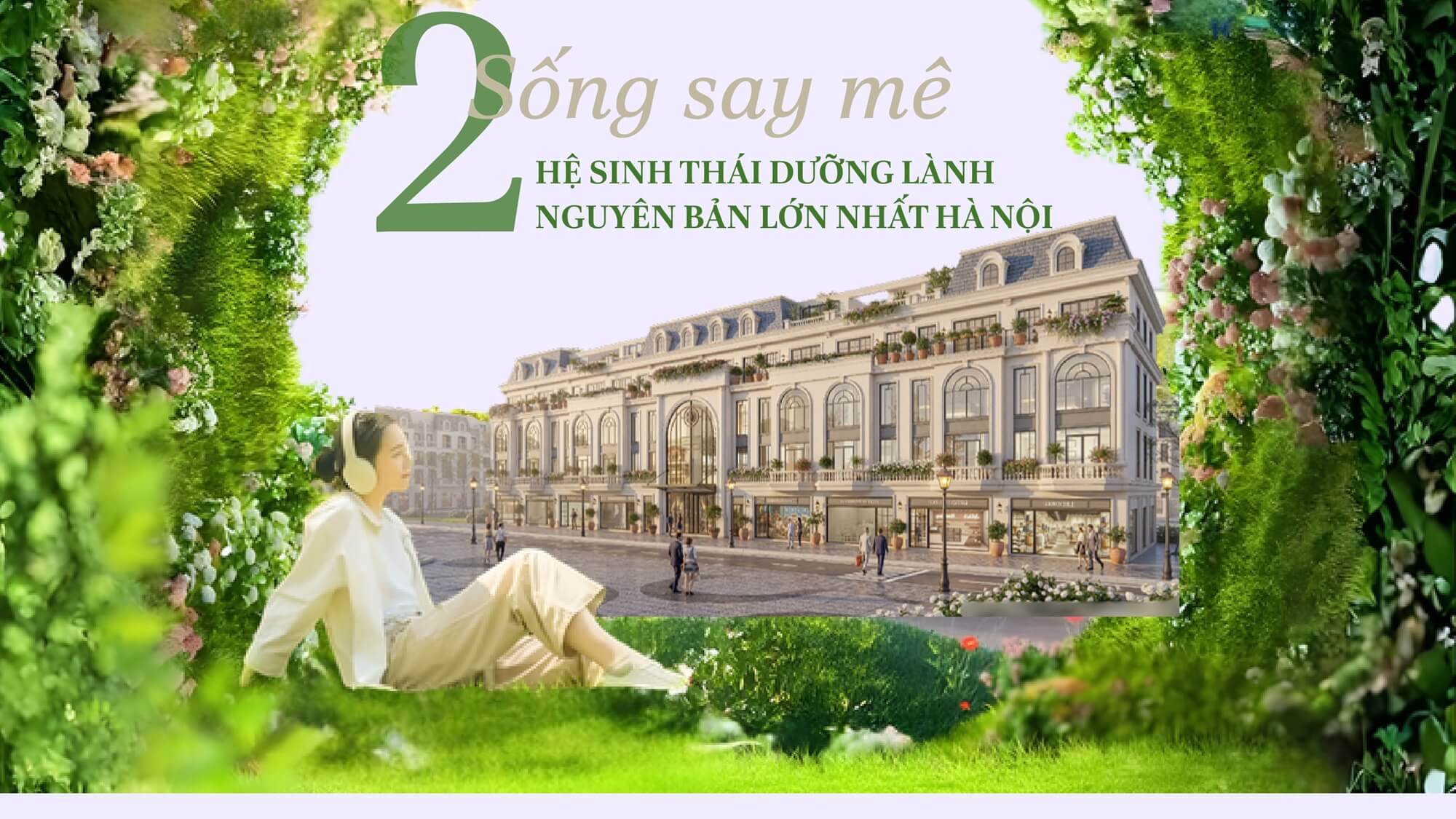 tiện ích dự án pearl rivera hà nội