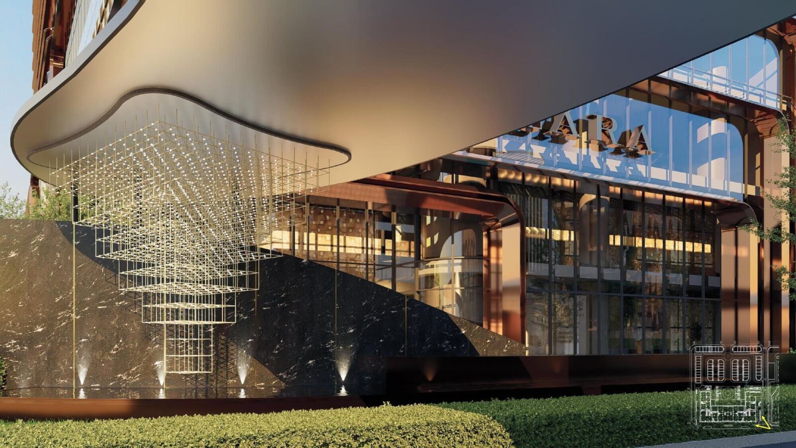 tiện ích dự án rivea residences vĩnh hưng hoàng mai