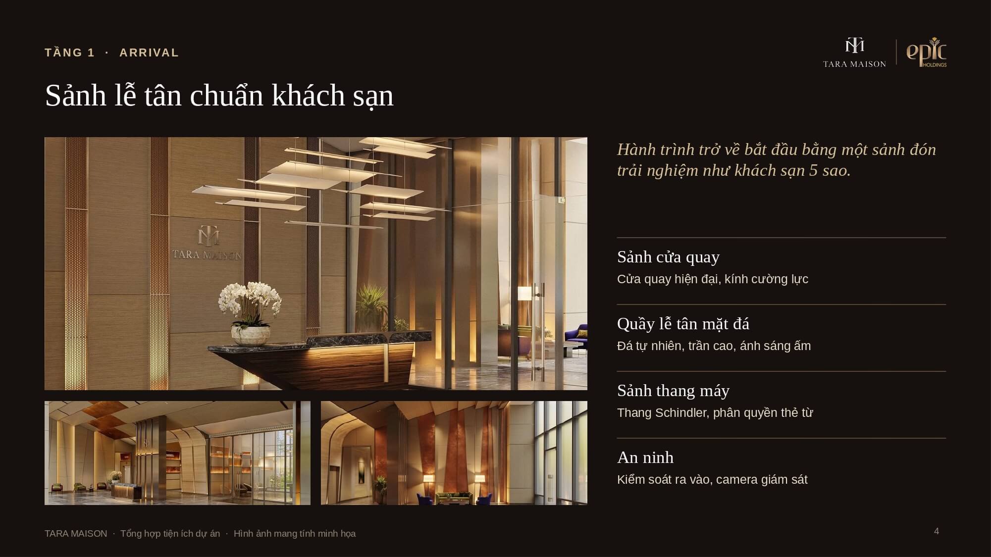 tiện ích dự án tara maison mỹ đình