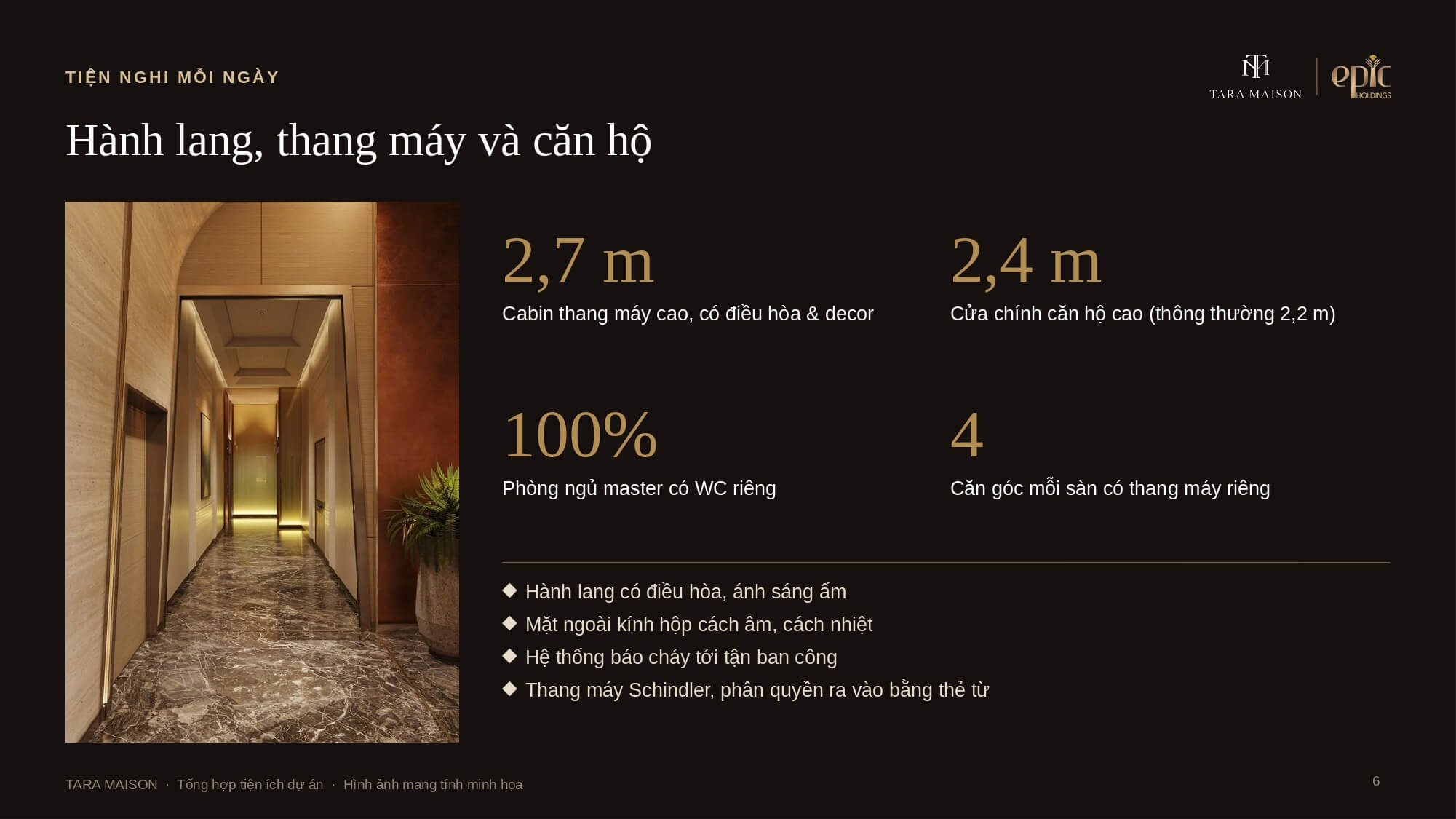 tiện ích dự án tara maison mỹ đình