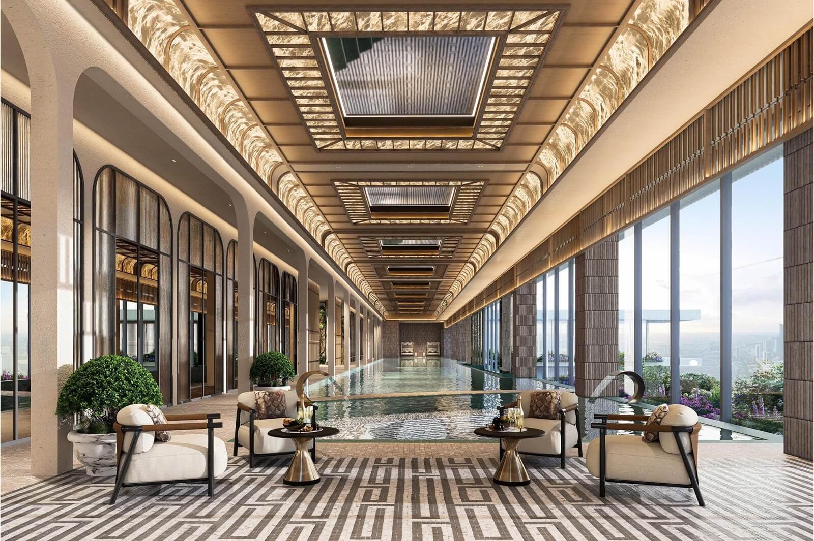 tiện ích dự án rivea hanoi vĩnh hưng