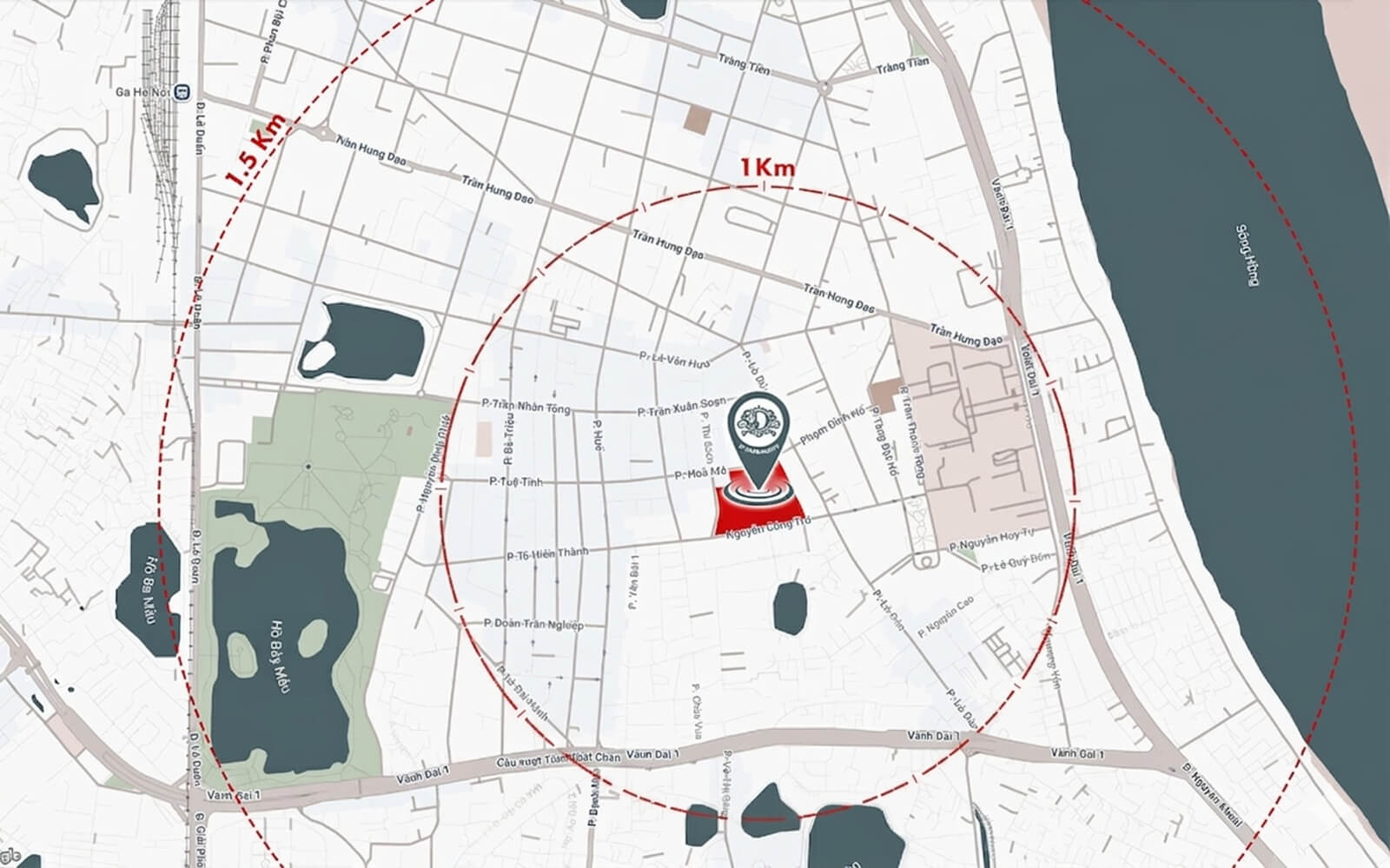 vị trí dự án d'. patrimony 94 lò đúc